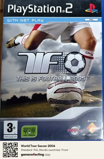 World Tour Soccer 2006 PlayStation 2, Nordic countries box front