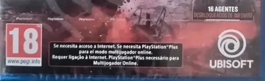 Tom Clancy's Rainbow Six Siege, the PEGI square on its front