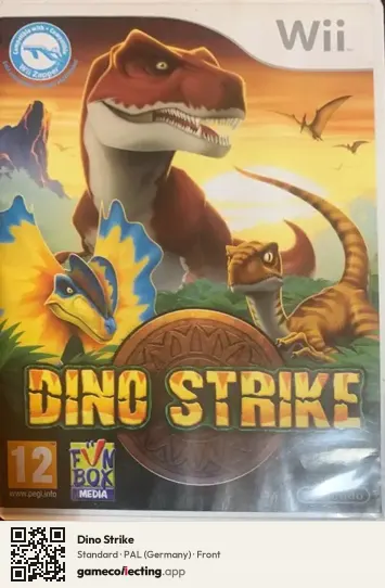 Dino Strike Nintendo Wii, Germany box front