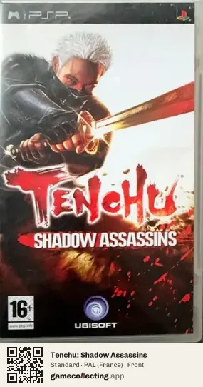 Tenchu: Shadow Assassins PlayStation Portable, France box front