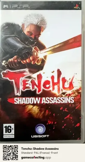 Tenchu: Shadow Assassins PlayStation Portable, France box front