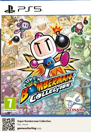 Super Bomberman Collection PlayStation 5, PAL box front
