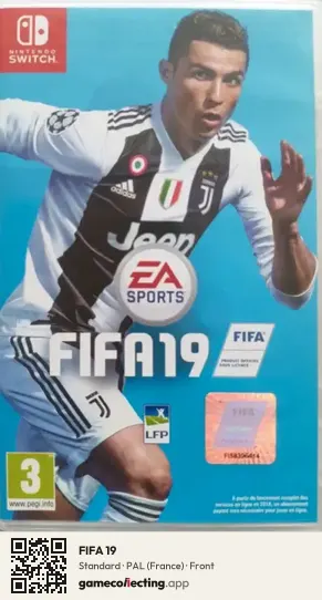 FIFA 19 Nintendo Switch, France box front