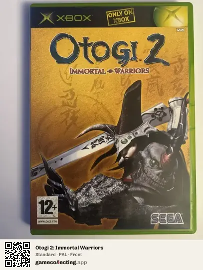 Otogi 2: Immortal Warriors Xbox, PAL box front