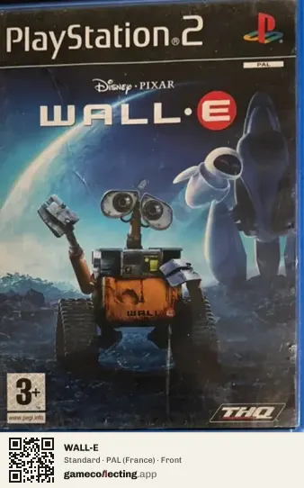 WALL-E PlayStation 2, France box front