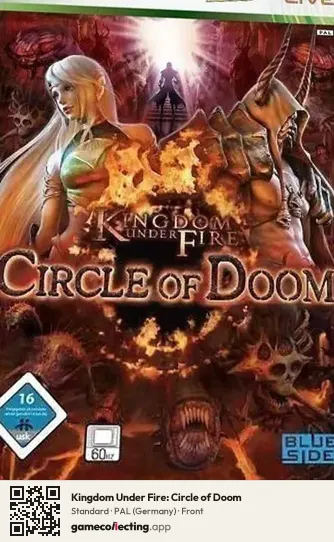 Kingdom Under Fire: Circle of Doom Xbox 360, Germany box front