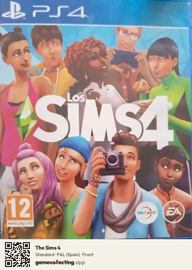 The Sims 4 PlayStation 4, Spain box front