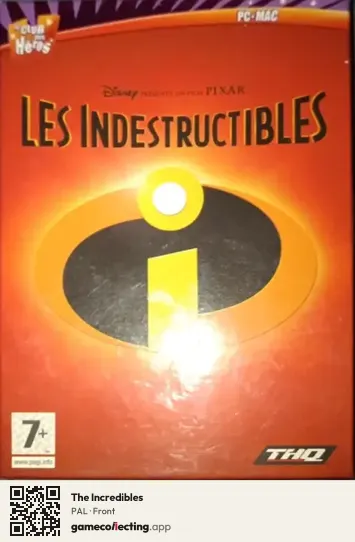 The Incredibles Computer, PAL box front