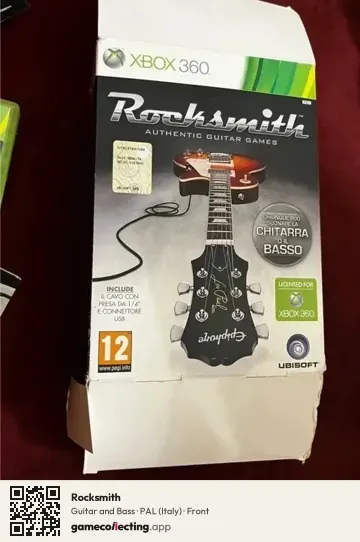 Rocksmith Xbox 360, Italy box front