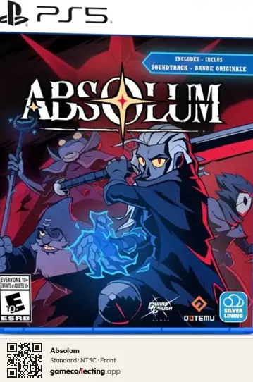 Absolum PlayStation 5, NTSC box front