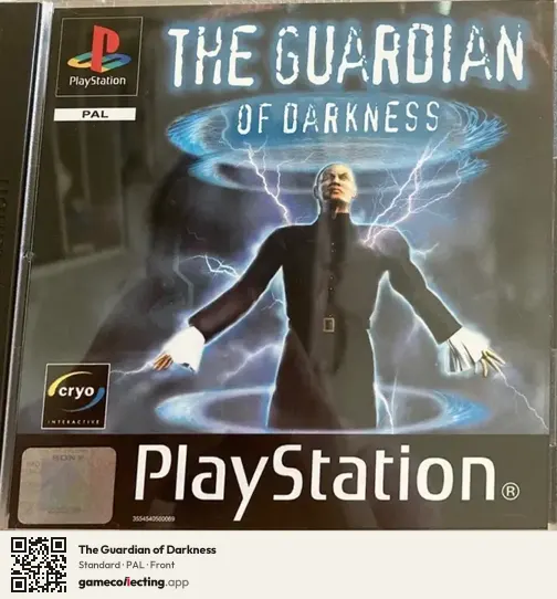 The Guardian of Darkness PlayStation, PAL box front
