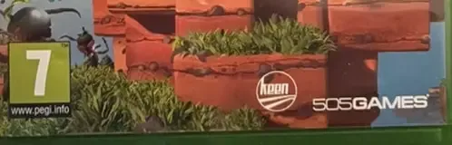 Portal Knights, the PEGI square on its front