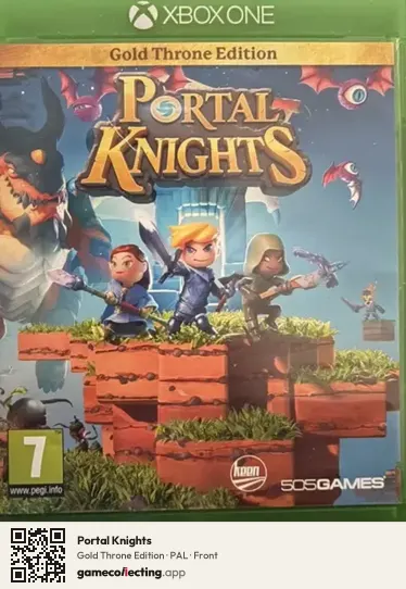 Portal Knights Xbox One, PAL box front