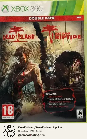 Dead Island / Dead Island: Riptide Xbox 360, PAL box front