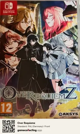 Over Requiemz Nintendo Switch, Germany box front