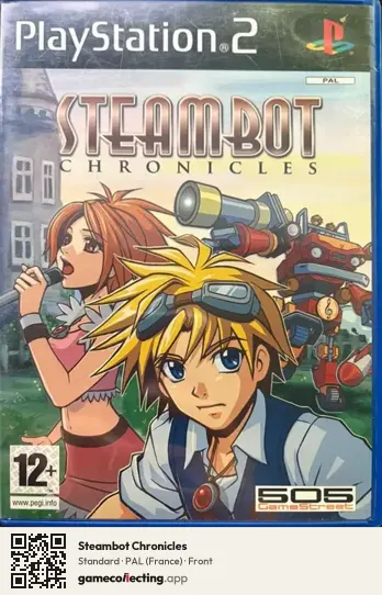 Steambot Chronicles PlayStation 2, France box front