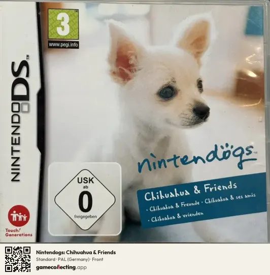 Nintendogs: Chihuahua & Friends Nintendo DS, Germany box front