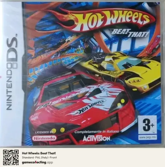 Hot Wheels: Beat That! Nintendo DS, Italy box front
