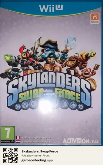 Skylanders: Swap Force Nintendo Wii U, Germany box front