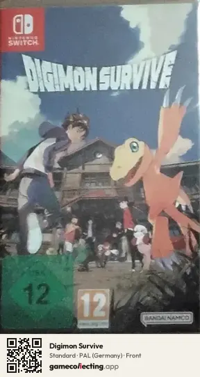 Digimon Survive Nintendo Switch, Germany box front