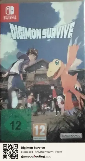 Digimon Survive Nintendo Switch, Germany box front