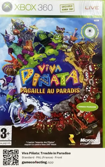 Viva Piñata: Trouble in Paradise Xbox 360, France box front