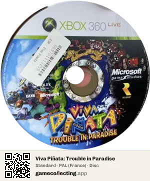 Viva Piñata: Trouble in Paradise Xbox 360, PAL disc