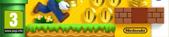 New Super Mario Bros. 2, the PEGI square on its front