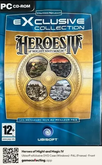 Heroes of Might and Magic IV Computer, France box front