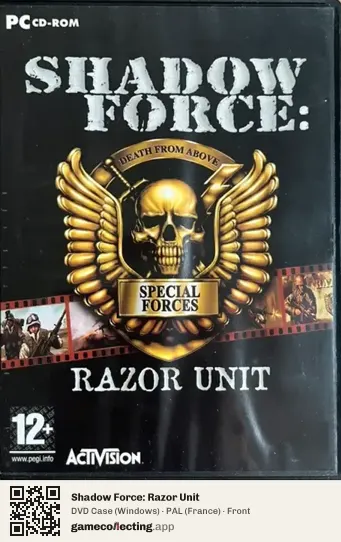 Shadow Force: Razor Unit Computer, France box front