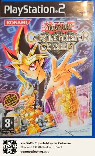 Yu-Gi-Oh Capsule Monster Coliseum PlayStation 2, Netherlands box front
