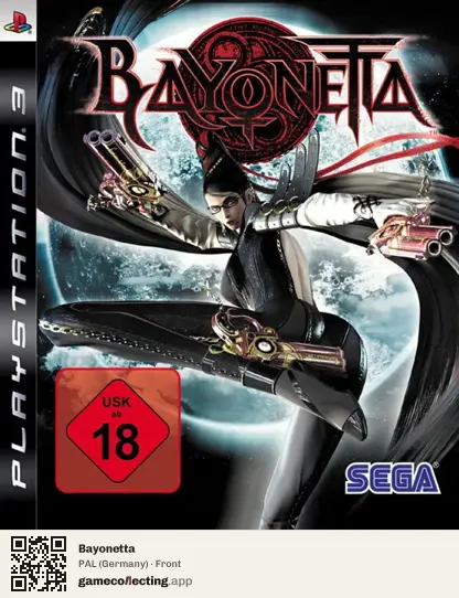 Bayonetta PlayStation 3, Germany box front