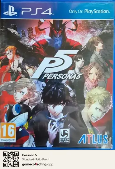 Persona 5 PlayStation 4, PAL box front