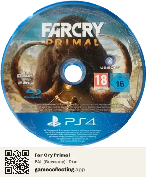 Far Cry Primal PlayStation 4, PAL disc