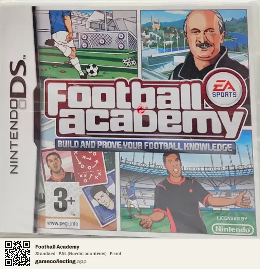 Football Academy Nintendo DS, Nordic countries box front