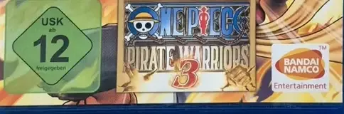 One Piece: Pirate Warriors 3, the USK square on its front