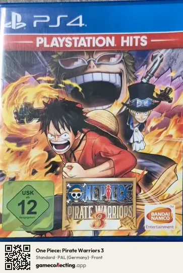 One Piece: Pirate Warriors 3 PlayStation 4, Germany box front