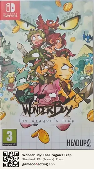Wonder Boy: The Dragon's Trap Nintendo Switch, France box front
