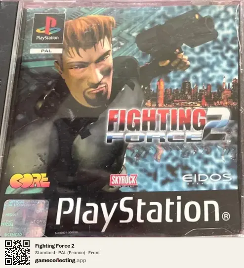 Fighting Force 2 PlayStation, France box front
