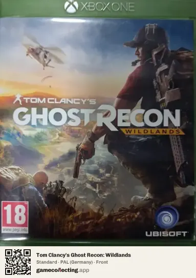 Tom Clancy's Ghost Recon: Wildlands Xbox One, Germany box front