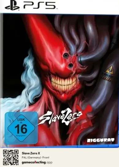 Slave Zero X PlayStation 5, Germany box front