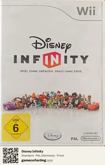 Disney Infinity Nintendo Wii, Germany box front