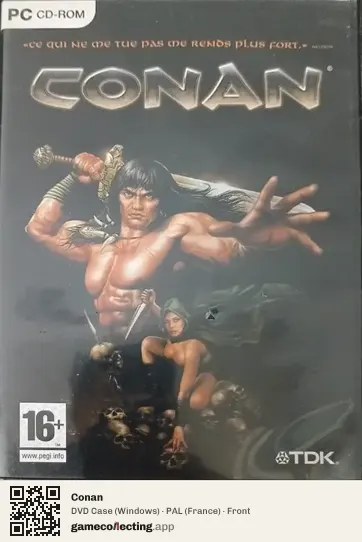 Conan Computer, France box front