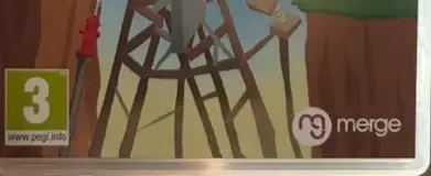 Ultimate Chicken Horse, the PEGI square on its front