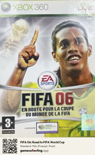 FIFA 06: Road to FIFA World Cup Xbox 360, France box front
