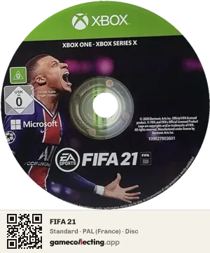FIFA 21 Xbox One, PAL disc