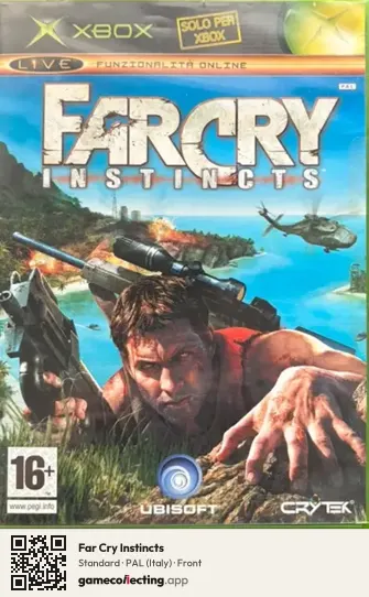 Far Cry Instincts Xbox, Italy box front