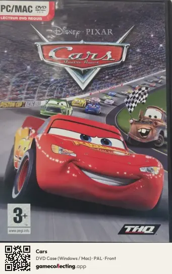 Cars Computer, PAL box front