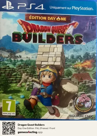 Dragon Quest Builders PlayStation 4, France box front