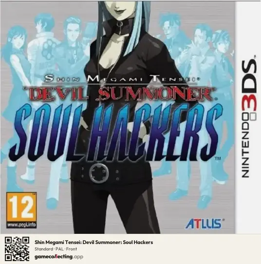 Shin Megami Tensei: Devil Summoner: Soul Hackers Nintendo 3DS, PAL box front